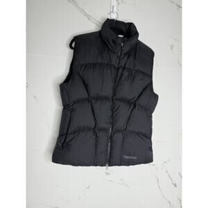 Marmot Goose Down Duvet Puffer Vest L Gilet 650 Fill Outdoors Hiking Ski Women